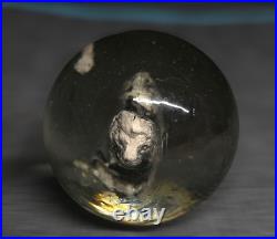 Vintage 1.40 German Lion Sulphide Marble