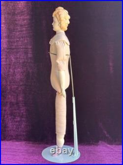 Vintage 22 Reproduction of Antique German China Fashion Doll