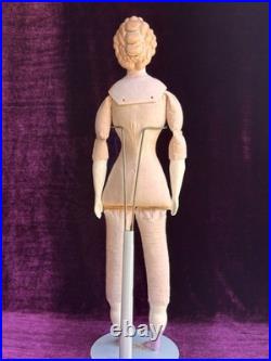 Vintage 22 Reproduction of Antique German China Fashion Doll