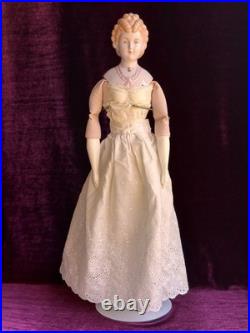 Vintage 22 Reproduction of Antique German China Fashion Doll