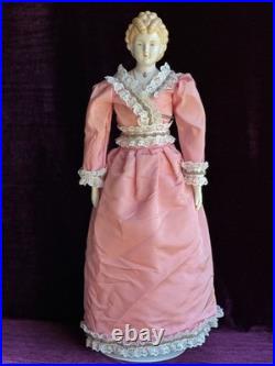 Vintage 22 Reproduction of Antique German China Fashion Doll