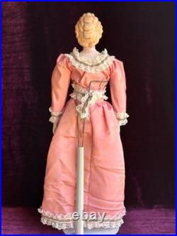 Vintage 22 Reproduction of Antique German China Fashion Doll