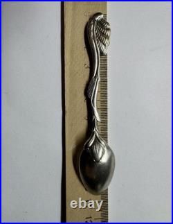 Vintage 800 Silver Teaspoon Antique German Solid Silver Spoon 13.29g Vintage 800 Silver Teaspoon Antique German Solid Silver Spoon 13.29g