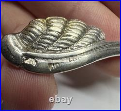 Vintage 800 Silver Teaspoon Antique German Solid Silver Spoon 13.29g