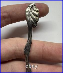 Vintage 800 Silver Teaspoon Antique German Solid Silver Spoon 13.29g