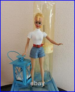 Vintage All Original German Bild Lilli Doll with stand & tube Hausser 1955