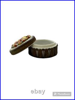 Vintage Antique 1900s Dresden Ormolu Elfinware German Dresser Box