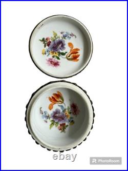 Vintage Antique 1900s Dresden Ormolu Elfinware German Dresser Box