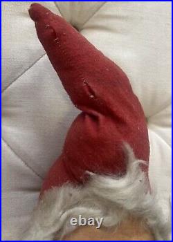 Vintage Antique 1920s Masked German Christmas Santa Doll Mask Face, 28 READ