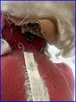 Vintage Antique 1920s Masked German Christmas Santa Doll Mask Face, 28 READ