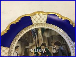 Vintage Antique 1935 German Rosenthal Porcelain Plate with Toy Maker & Children