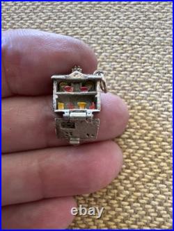 Vintage Antique 800 Silver German Begging Bracelet With 10 Exceptional Charms