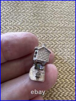 Vintage Antique 800 Silver German Begging Bracelet With 8 Exceptional Charms