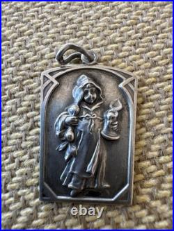 Vintage Antique 800 Silver Victorian German Or Austrian Child Vintage Antique 800 Silver Victorian German Or Austrian Child