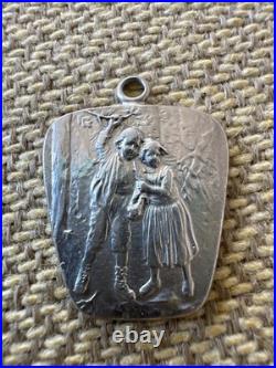 Vintage Antique 800 Silver Victorian German Or Austrian Children Playing Vintage Antique 800 Silver Victorian German Or Austrian Children Playing