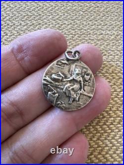 Vintage Antique 800 Silver Victorian German Or Austrian Cinderella