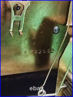 Vintage Antique Art Deco German Mantel Clock Chime Mauthe. A1
