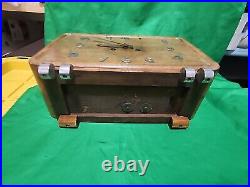 Vintage Antique Art Deco German Mantel Clock Chime Mauthe. A1