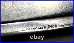 Vintage Antique Art Deco German Silver Coin Bank Ladies Purse Wallet Case Holder