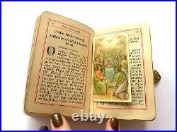 Vintage Antique Beautiful German Travel Prayer Book Himmelstone Romain Gilded