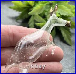 Vintage/Antique Bimini Glass KANGAROO German Christmas OrnamentRARE Vintage/Antique Bimini Glass KANGAROO German Christmas OrnamentRARE