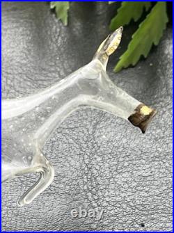 Vintage/Antique Bimini Glass KANGAROO German Christmas OrnamentRARE Vintage/Antique Bimini Glass KANGAROO German Christmas OrnamentRARE
