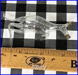 Vintage/Antique Bimini Glass KANGAROO German Christmas OrnamentRARE Vintage/Antique Bimini Glass KANGAROO German Christmas OrnamentRARE