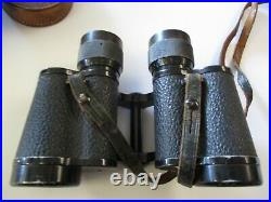 Vintage Antique Binoculars Collection Mostly Carl Zeiss German Lot With Bags