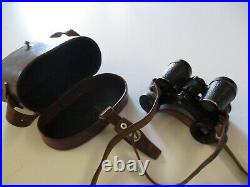 Vintage Antique Binoculars Collection Mostly Carl Zeiss German Lot With Bags