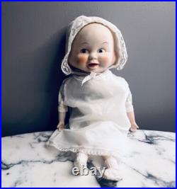 Vintage Antique Bisque Porcelain Three Faced Baby Doll Revolving Head- German Vintage Antique Bisque Porcelain Three Faced Baby Doll Revolving Head- German