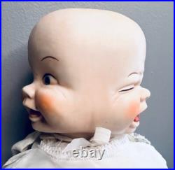 Vintage Antique Bisque Porcelain Three Faced Baby Doll Revolving Head- German Vintage Antique Bisque Porcelain Three Faced Baby Doll Revolving Head- German