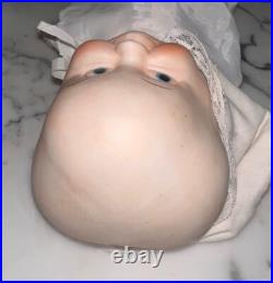 Vintage Antique Bisque Porcelain Three Faced Baby Doll Revolving Head- German Vintage Antique Bisque Porcelain Three Faced Baby Doll Revolving Head- German