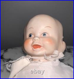Vintage Antique Bisque Porcelain Three Faced Baby Doll Revolving Head- German Vintage Antique Bisque Porcelain Three Faced Baby Doll Revolving Head- German