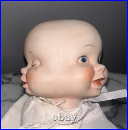 Vintage Antique Bisque Porcelain Three Faced Baby Doll Revolving Head- German Vintage Antique Bisque Porcelain Three Faced Baby Doll Revolving Head- German