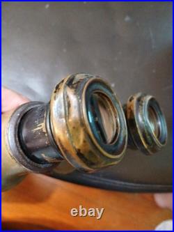 Vintage Antique Brass Binoculars. WW1 French, England, GermansVery Clear, Works Vintage Antique Brass Binoculars. WW1 French, England, GermansVery Clear, Works