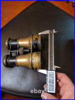 Vintage Antique Brass Binoculars. WW1 French, England, GermansVery Clear, Works Vintage Antique Brass Binoculars. WW1 French, England, GermansVery Clear, Works