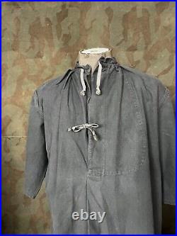 Vintage Antique European Work Shirt German Selvedge Sanforized Euro French