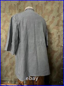 Vintage Antique European Work Shirt German Selvedge Sanforized Euro French