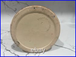 Vintage Antique Genuine German Pottery Beer Stein Wood Handle 11 Tall