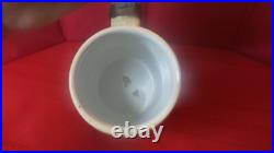 Vintage Antique German 727 Geschützt Ceramic Stein with Gnomes / Dwarves Bowling