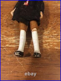 Vintage Antique German Bisque Doll Small 5 1/2 Inch