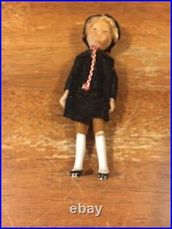 Vintage Antique German Bisque Doll Small 5 1/2 Inch