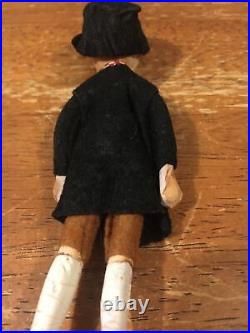 Vintage Antique German Bisque Doll Small 5 1/2 Inch