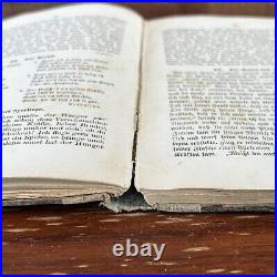 Vintage Antique German Book Text Magazine Klemms Lefe Sprachbach Read Collection