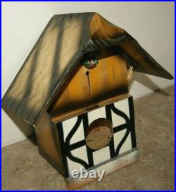 Vintage Antique German Cuckoo Clock Cabinet West Germany