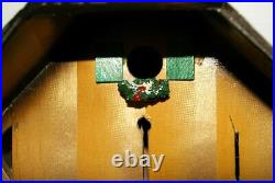 Vintage Antique German Cuckoo Clock Cabinet West Germany