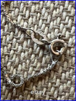 Vintage Antique German Enameled Charm With Necklace Vintage Antique German Enameled Charm With Necklace