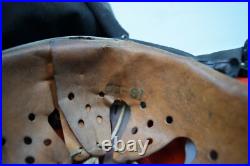 Vintage Antique German Fire Fighting Schuberth Helmet Firefighter Firefighting