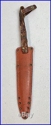 Vintage Antique German GCCo High Life Trench/Boot Dagger Knife Solingen WithSheath