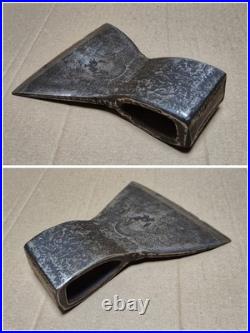 Vintage Antique German Hand Forged Axe Wrought Iron Forged Axes Forged Hatchets